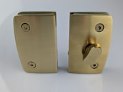 Indicator Lock Brushed Gold